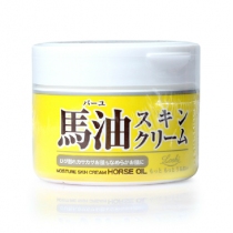 日本LOSHI 天然滋润马油幼滑乳霜220g 超好用性价比高
