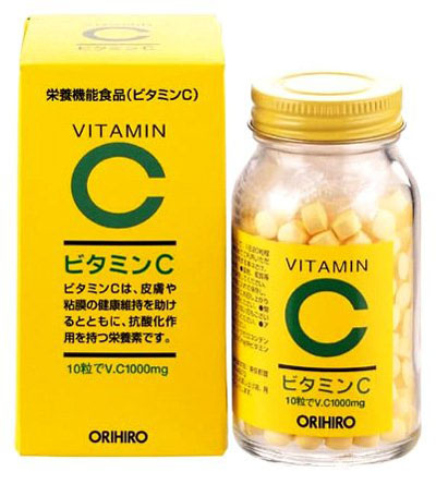 ORIHIRO 易吸收的柠檬维生素VC 300粒