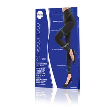 韩国Mizline S6韩国夏季冰丝打底裤塑形显瘦美腿运动裤瑜伽裤速干袜 