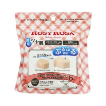 ROSY ROSA化妆果冻海绵化妆粉扑吸水变大 6个 -4901604454434