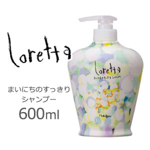 日本Loretta茶树油鼠草精华舒适清爽洗发水600ml