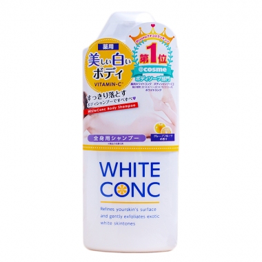 (日本COSME大赏) WHITE CONC维C 全身美白沐浴露360ml 保湿亮肤