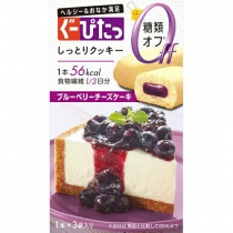 【空腹感解消】NARISUP空腹感 低卡路里饼干豆乳 (蓝莓奶酪夹心)一盒