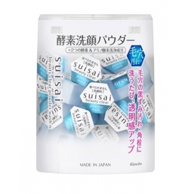 (COSME大赏)Suisai药用去黑头粉刺酵母洁面粉 0.4g×32個一罐