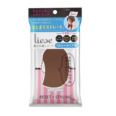 日本Liese 頭髮毛躁整理濕巾 4901301299451