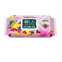 日本Saborino早安60秒懒人保湿面膜 冰沙树莓菠萝味  28片