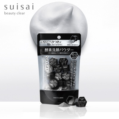 Suisai黑炭泥淨透酵素粉 0.4g×15個