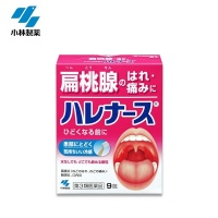 日本小林制药 扁桃腺发炎咽喉肿痛咽干嗓子炎症 9入一盒