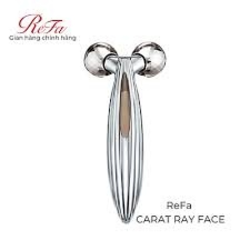 COSME大赏冠军)日本ReFa Carat Face铂金电子滚轮美容仪圆双珠按摩纤脸