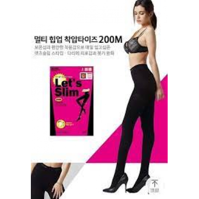 韩国lets slim瘦腿袜150m连裤袜